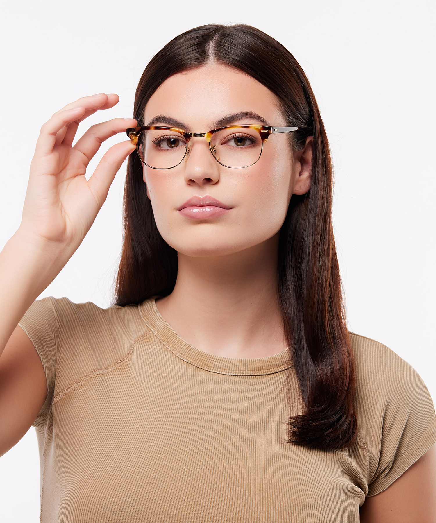 RB5154 Brown Havana AcetateEyeglass Frames for Women for Glasses Direct