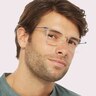 TJ 0061 Clear PlasticEyeglass Frames for Men for Glasses Direct