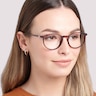 Boston Matte Demi PlasticEyeglass Frames for Women for Glasses Direct