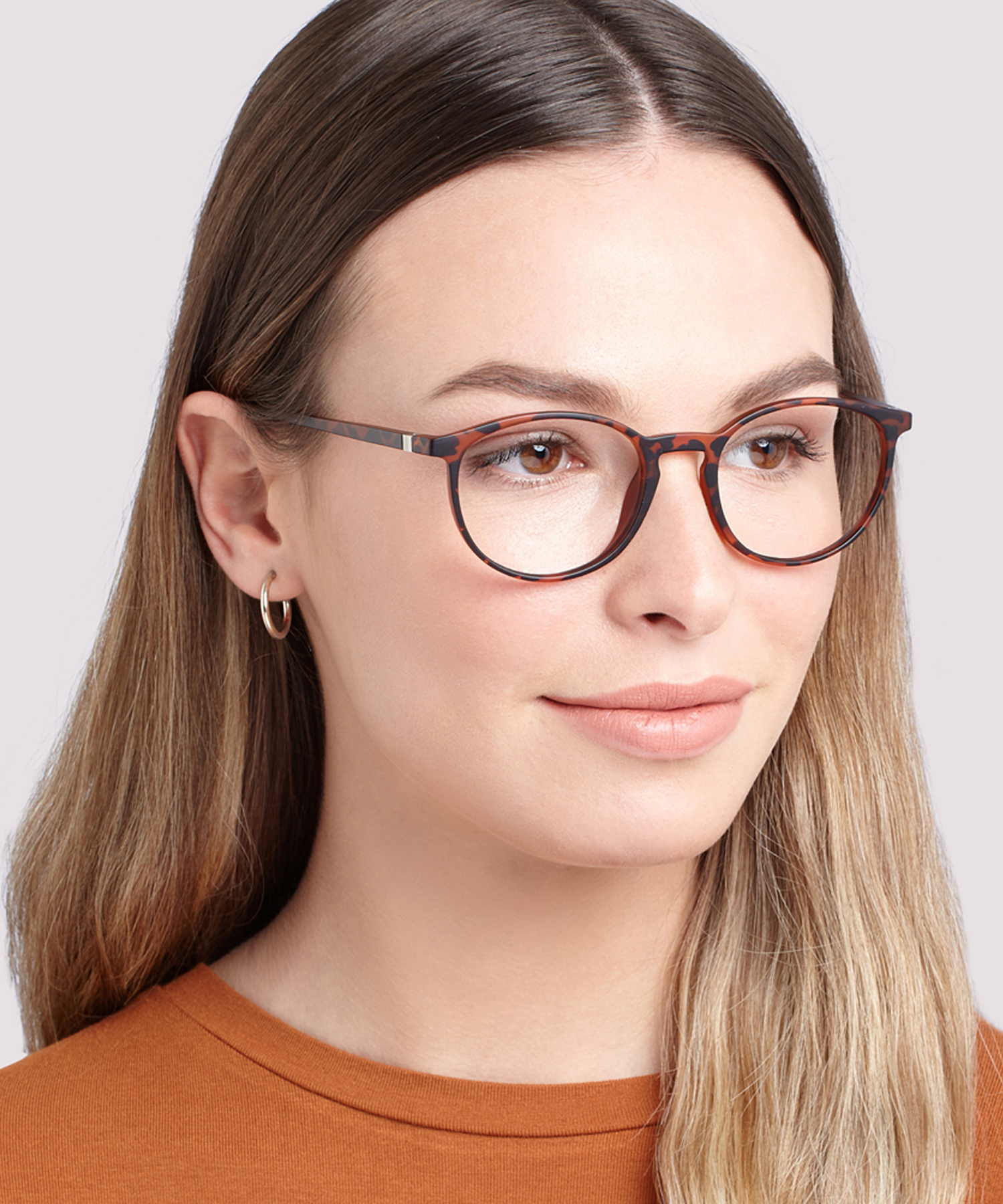 Boston Matte Demi PlasticEyeglass Frames for Women for Glasses Direct