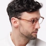 Kasia Crystal Pink PlasticEyeglass Frames for Men for Glasses Direct