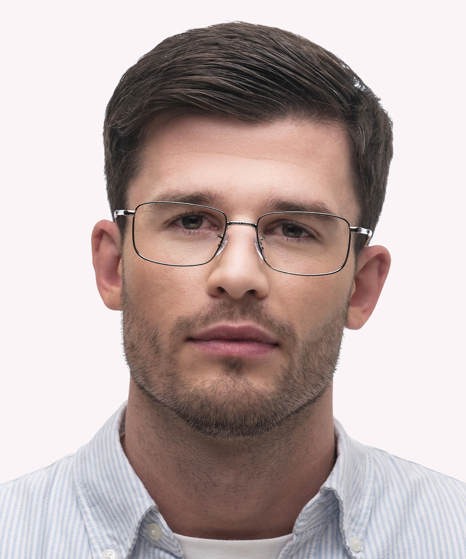 RB3717V Gunmetal MetalEyeglass Frames for Men for Glasses Direct