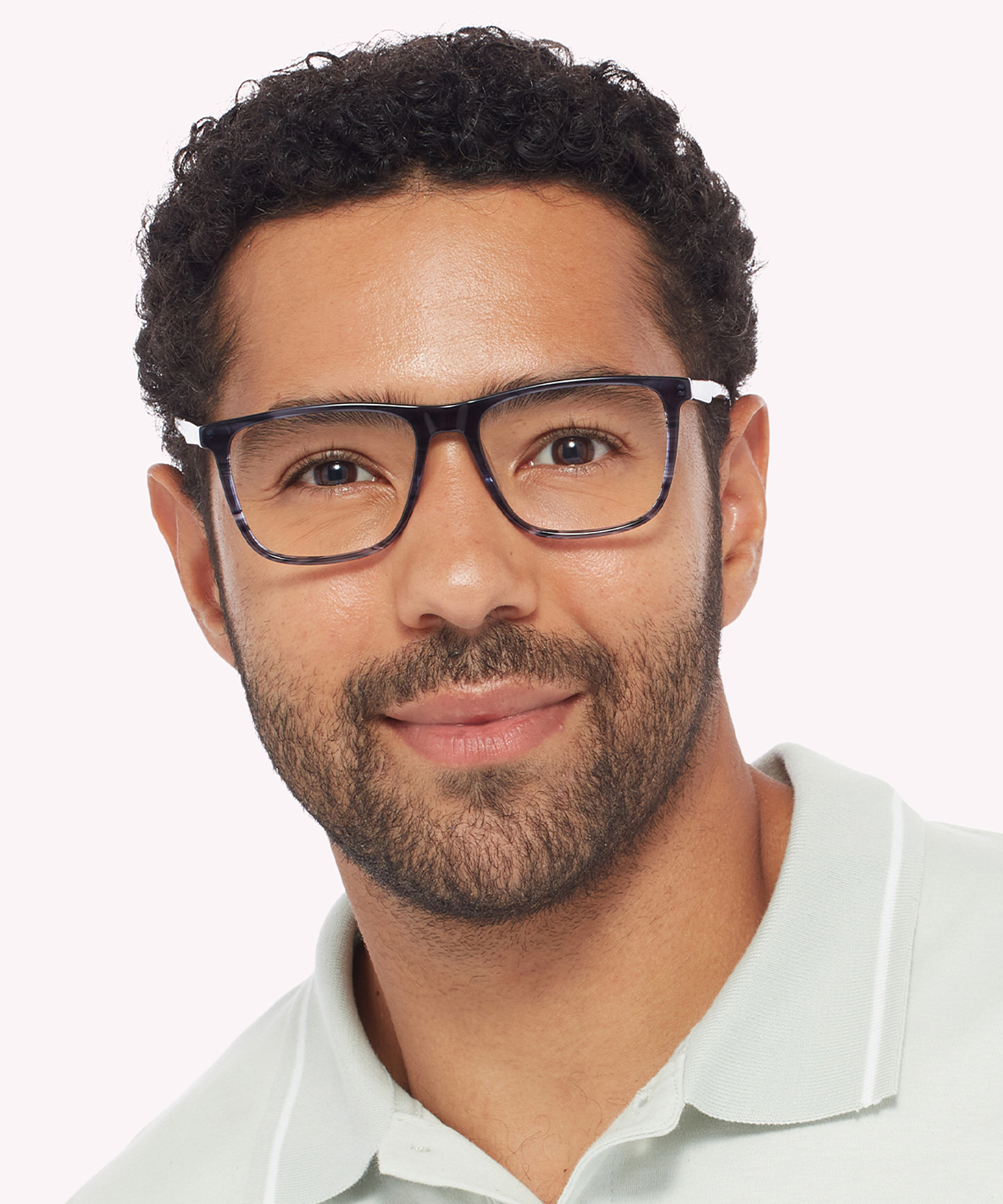 Snag Blue MetalEyeglass Frames for Men for Glasses Direct