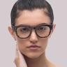 RB0298V Striped Havana AcetateEyeglass Frames for Women for Glasses Direct