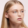 RB3447V Arista Gold MetalEyeglass Frames for Women for Glasses Direct
