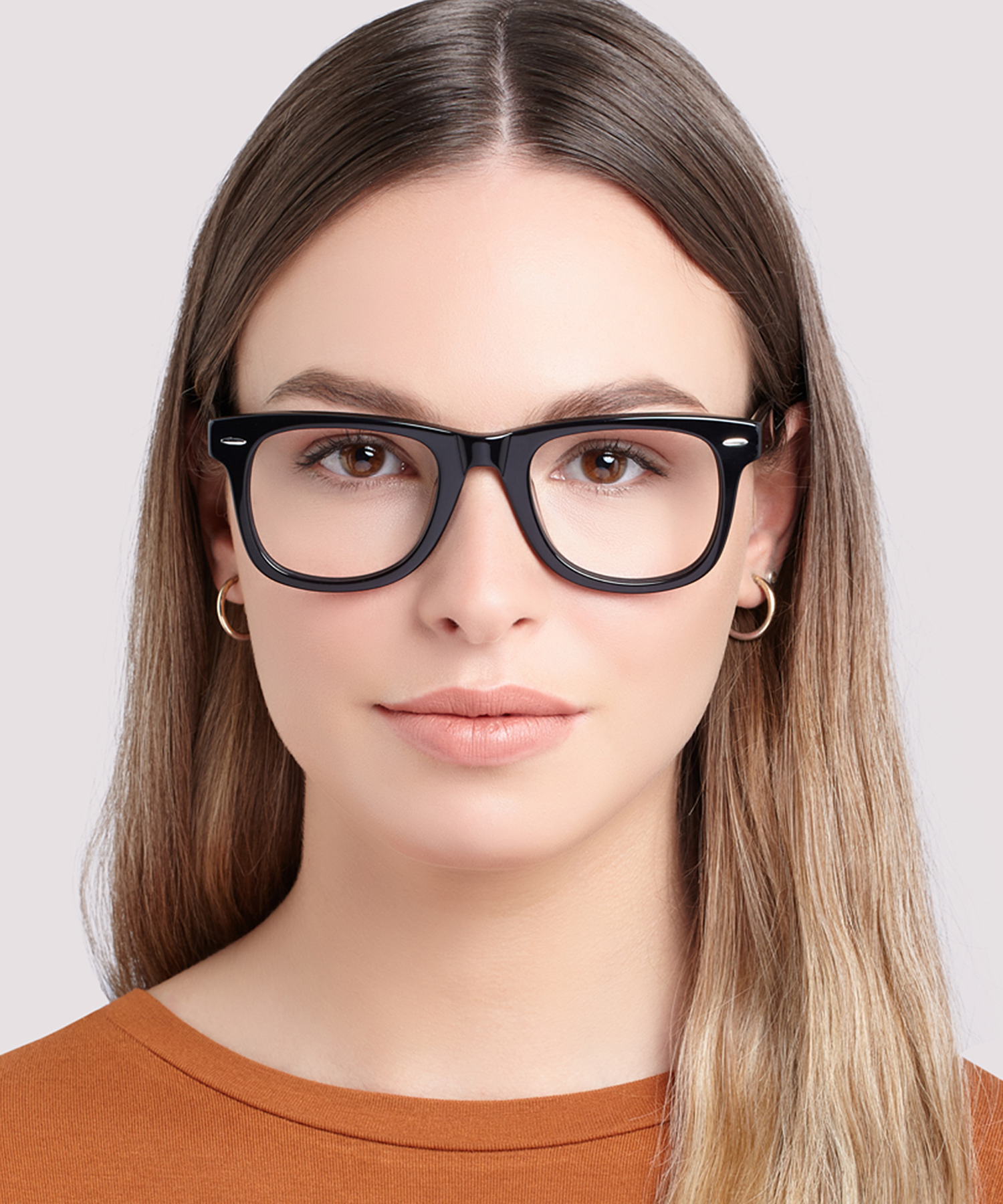 Costello Black AcetateEyeglass Frames for Women for Glasses Direct