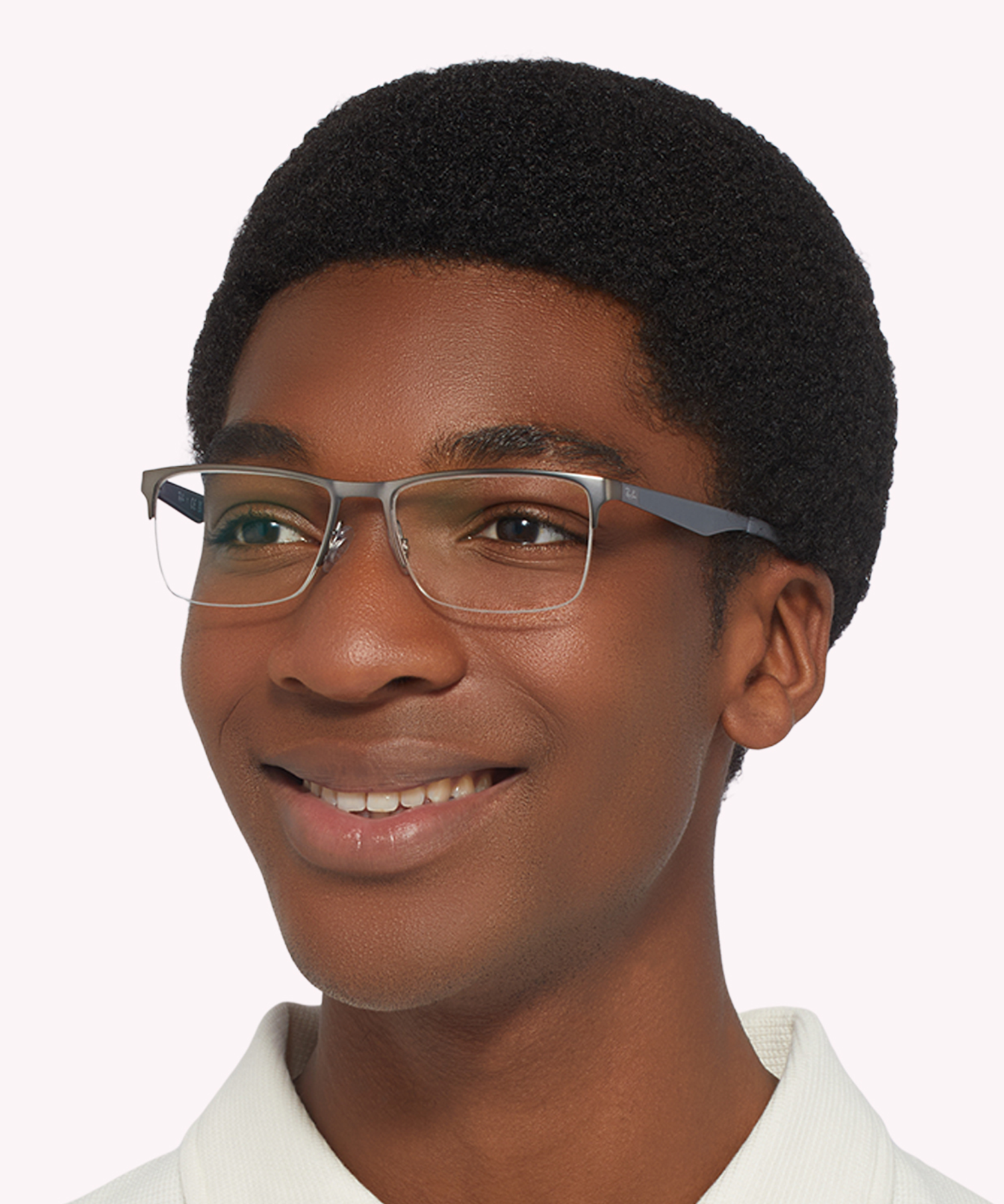 RB6335 Gunmetal MetalEyeglass Frames for Men for Glasses Direct