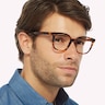 Freddie Havana AcetateEyeglass Frames for Men for Glasses Direct