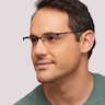 Goswell Blue AcetateEyeglass Frames for Men for Glasses Direct