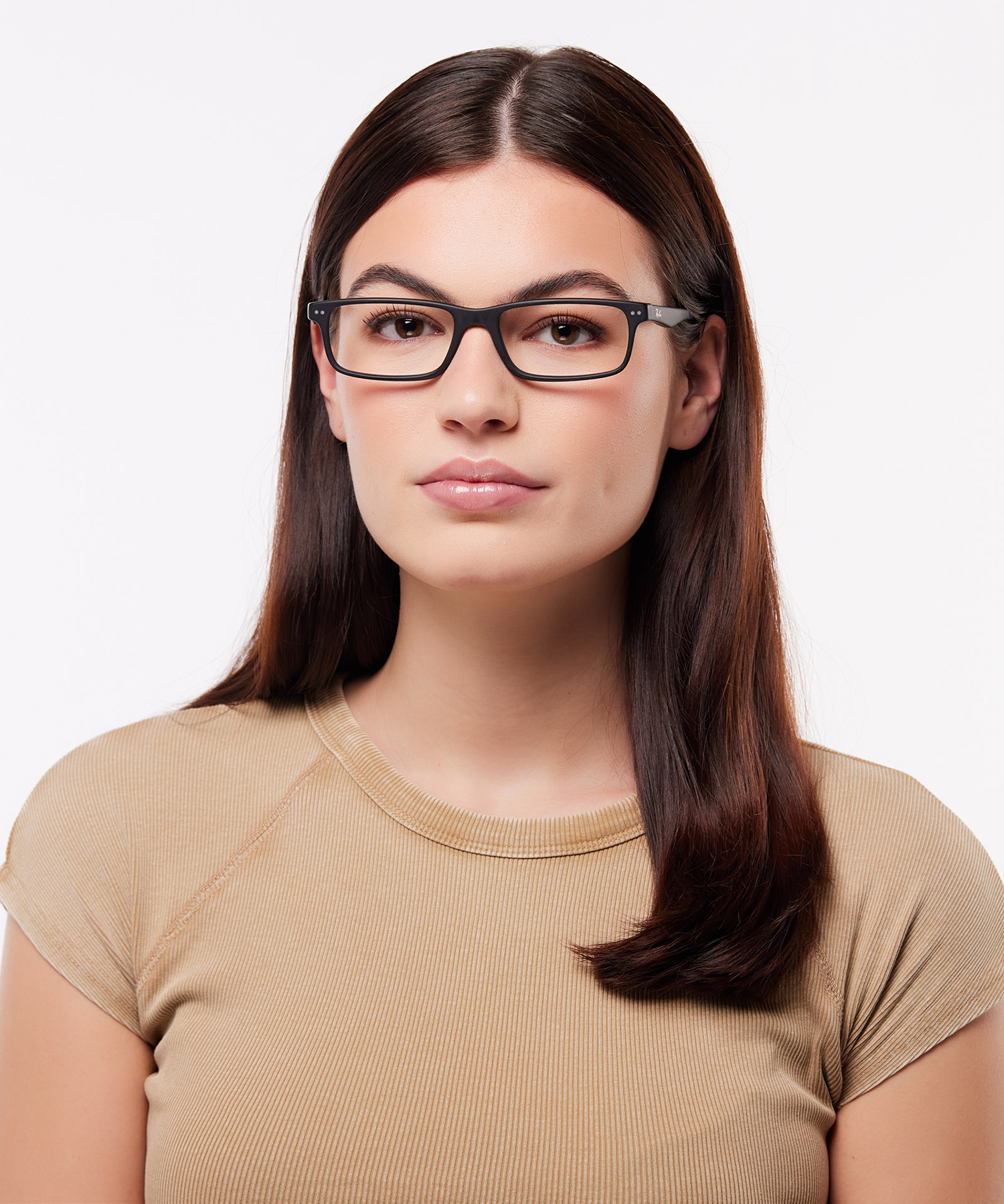 RB5277 Sand Black AcetateEyeglass Frames for Women for Glasses Direct