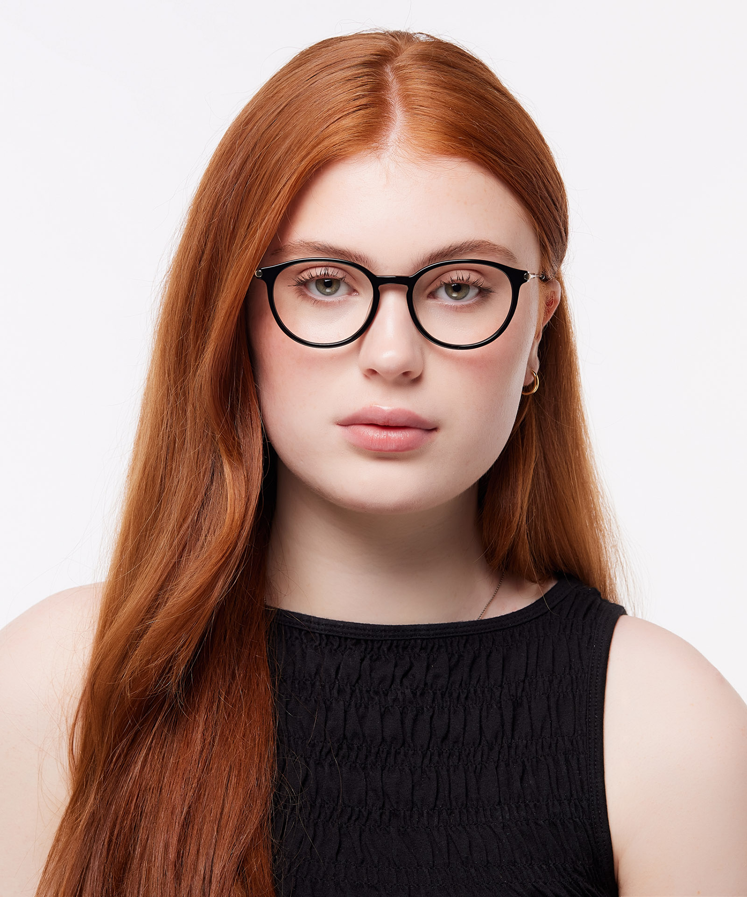Kitty Black AcetateEyeglass Frames for Women for Glasses Direct