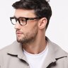 DG3352 Havana Green AcetateEyeglass Frames for Men for Glasses Direct