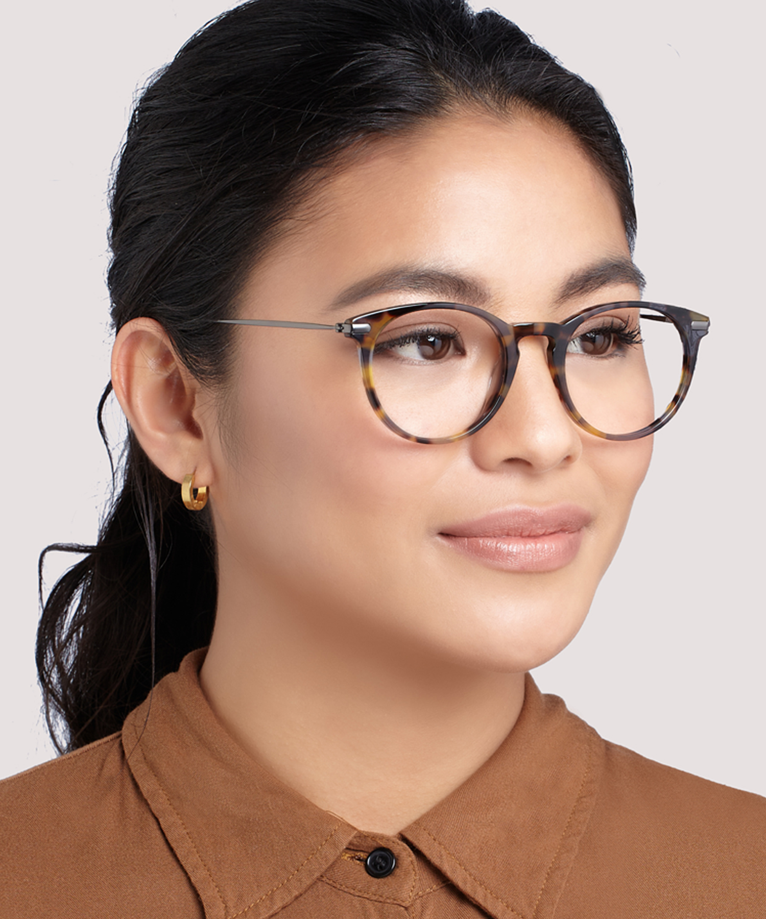 Albion Grey Havana AcetateEyeglass Frames for Women for Glasses Direct