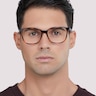 RB7066 Light Havana PlasticEyeglass Frames for Men for Glasses Direct