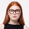 BE2347 Black AcetateEyeglass Frames for Women for Glasses Direct