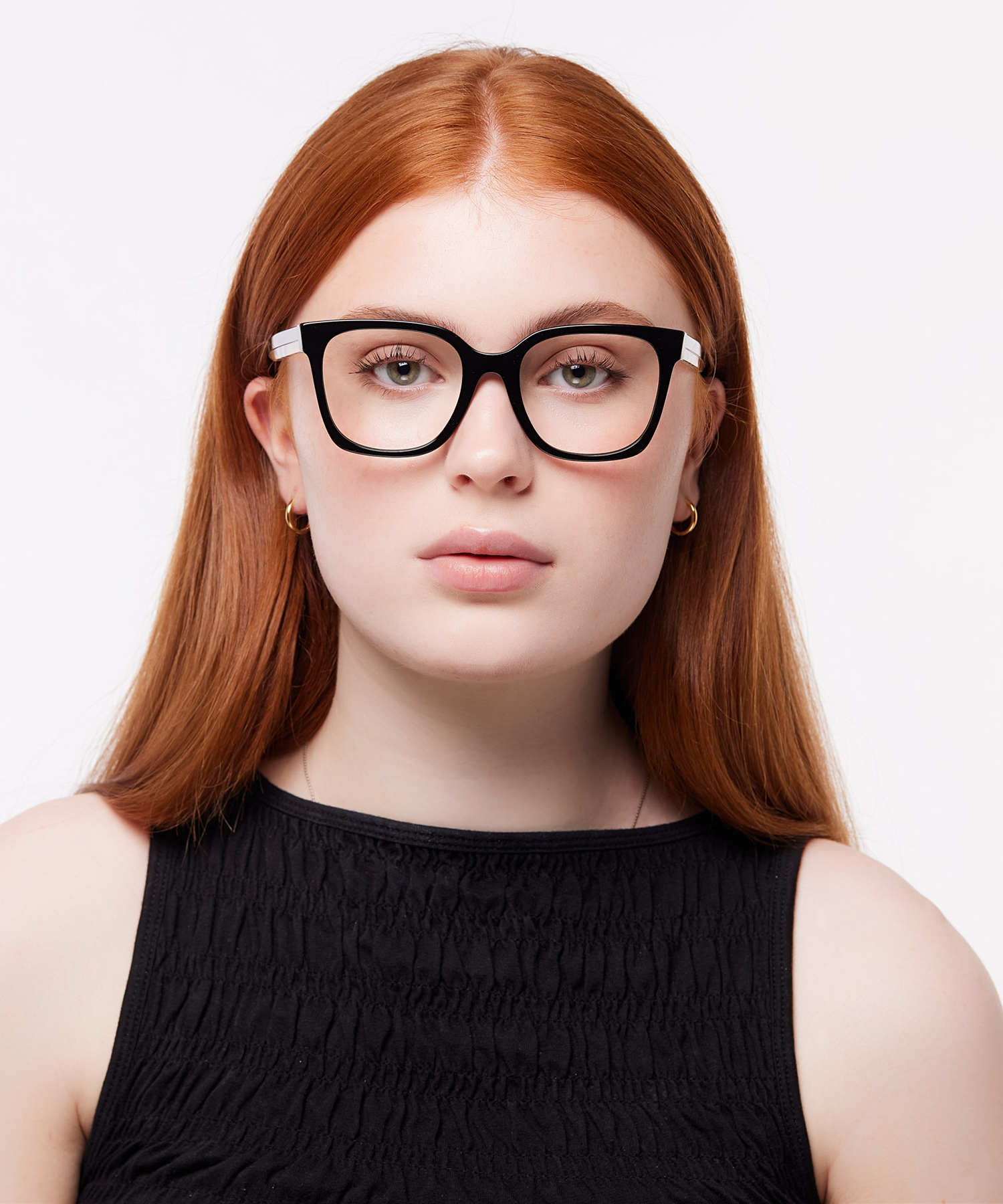 BE2347 Black AcetateEyeglass Frames for Women for Glasses Direct