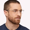 Euston Gold AcetateEyeglass Frames for Men for Glasses Direct