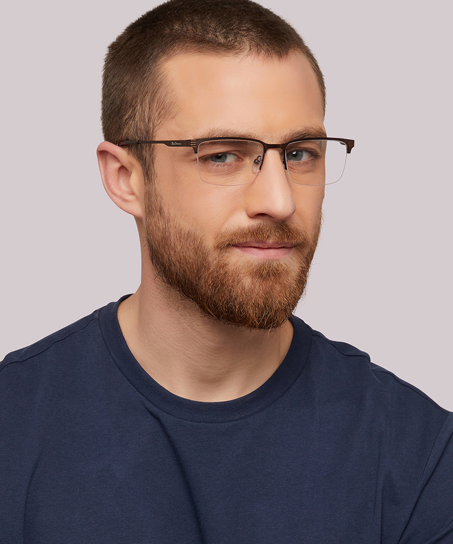 Goswell Brown AcetateSunglass Frames for Men for Glasses Direct