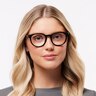 PLD D519 Black AcetateEyeglass Frames for Women for Glasses Direct