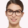 Gabriella Light Pink Havana AcetateEyeglass Frames for Women for Glasses Direct