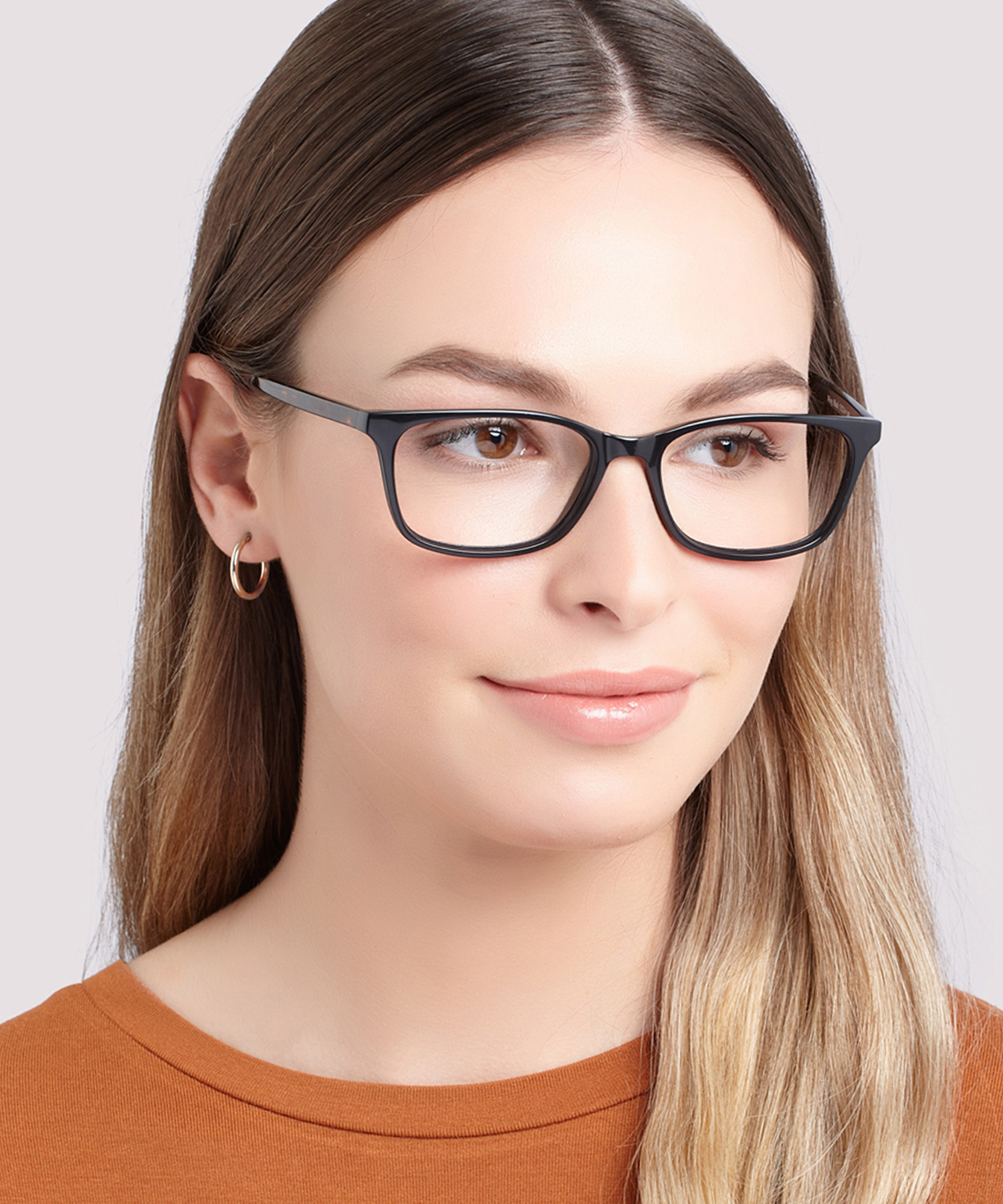 Wing Black AcetateEyeglass Frames for Women for Glasses Direct