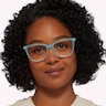 Arlechino Blue AcetateEyeglass Frames for Women for Glasses Direct