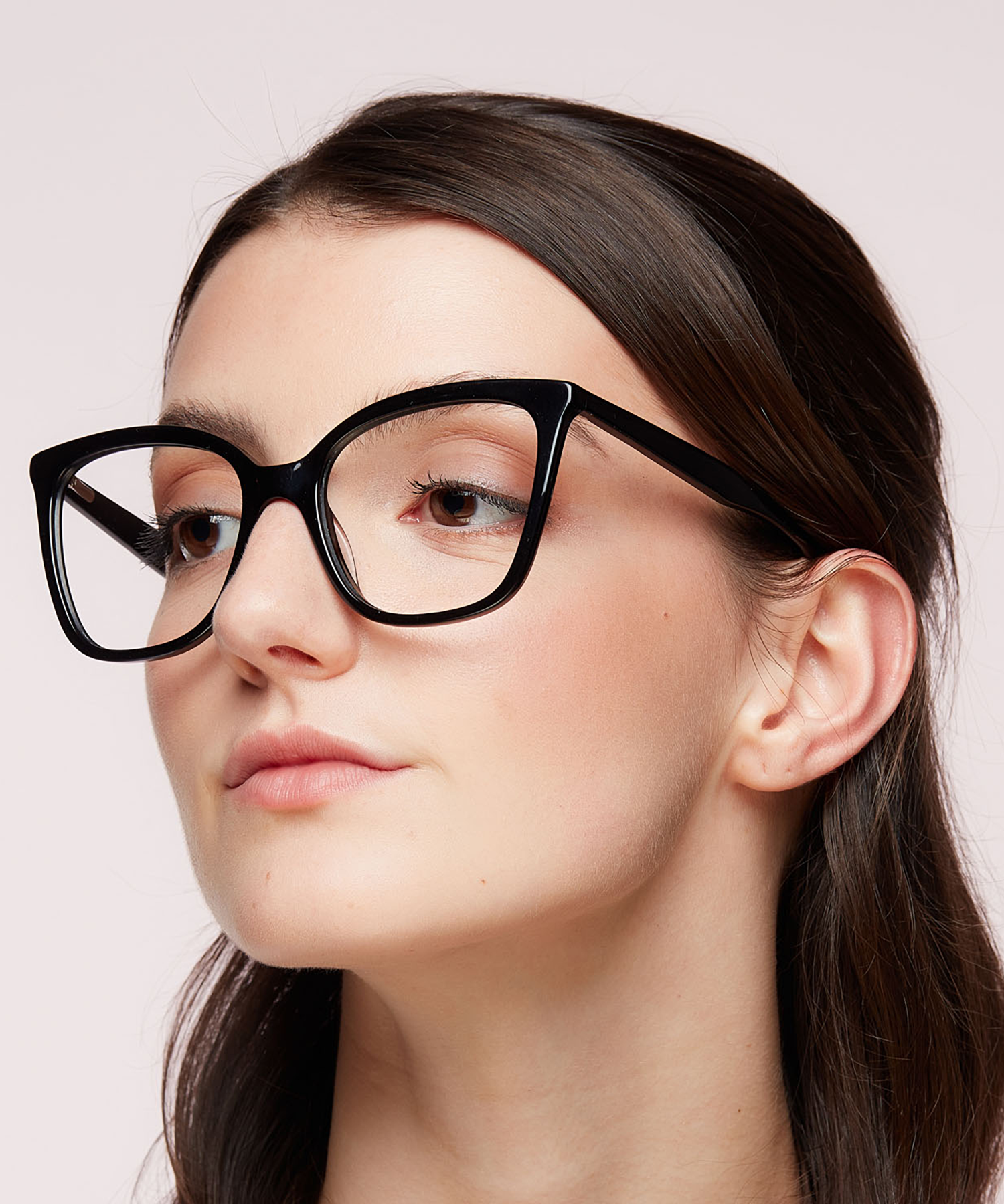 Jasmine Black AcetateEyeglass Frames for Women for Glasses Direct
