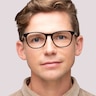 TB8252 Black AcetateEyeglass Frames for Men for Glasses Direct