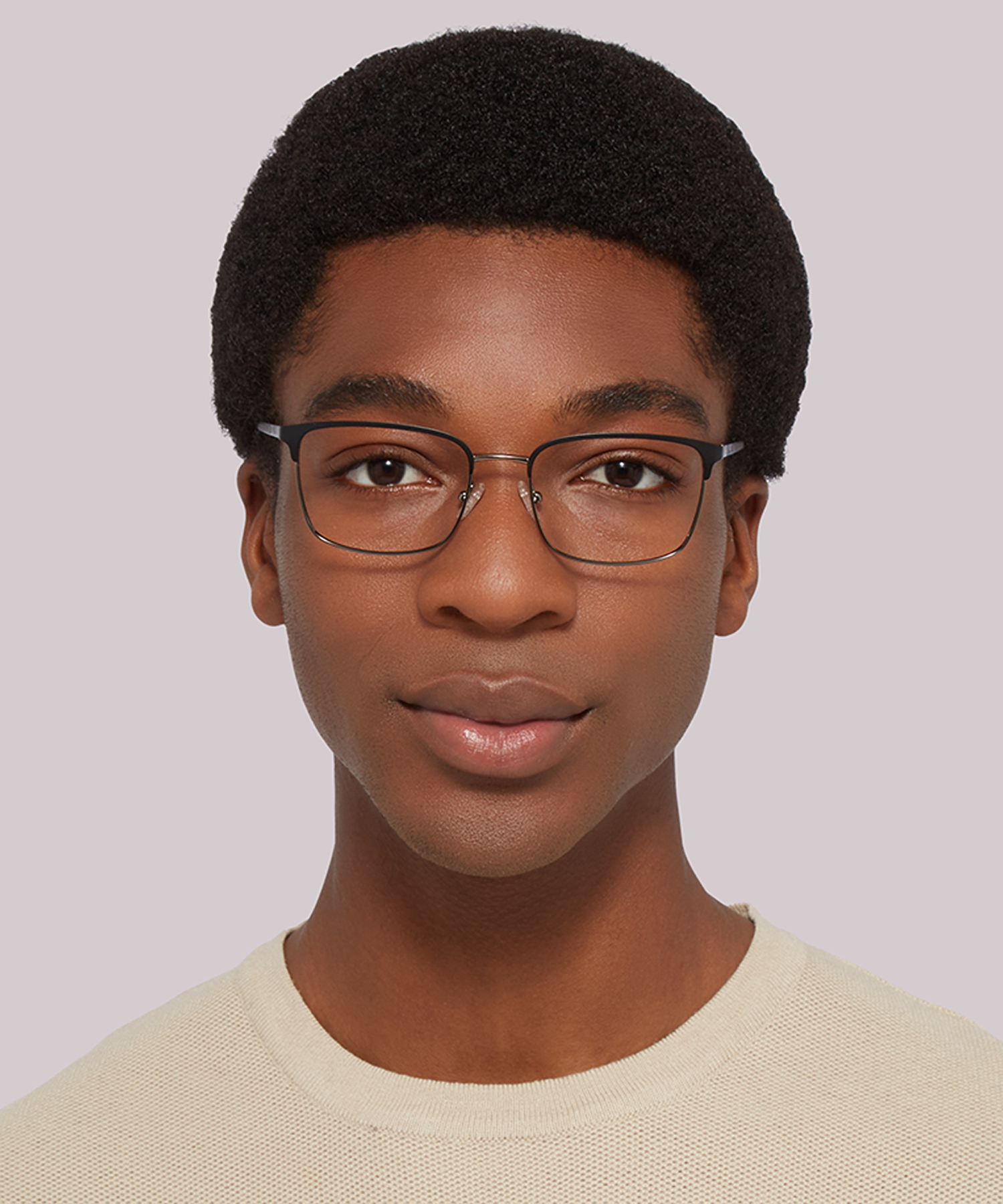 Norton BN Black MetalEyeglass Frames for Men for Glasses Direct