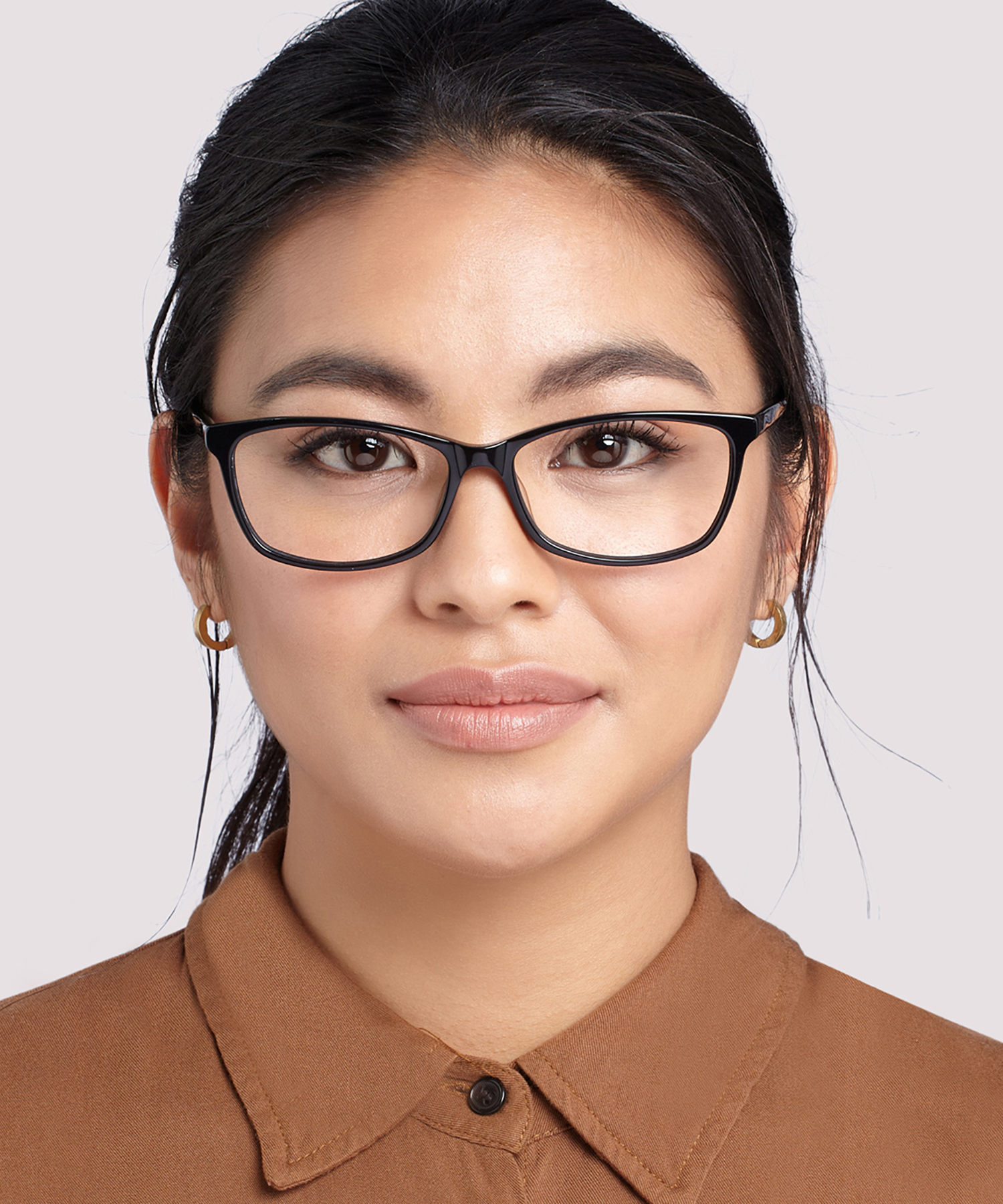 Ella Black AcetateEyeglass Frames for Women for Glasses Direct