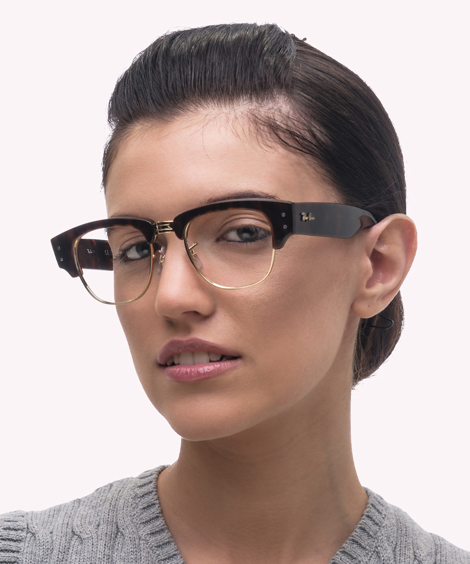 RB0316V Tortoise On Gold PlasticEyeglass Frames for Women for Glasses Direct