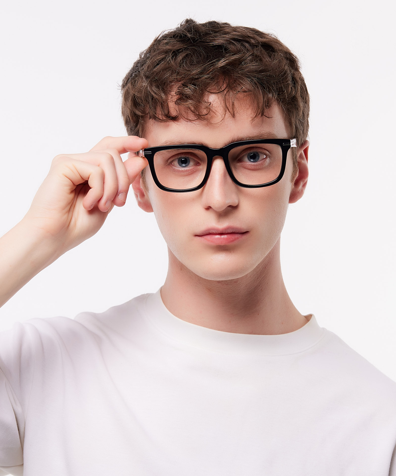 Kenton Black AcetateEyeglass Frames for Men for Glasses Direct