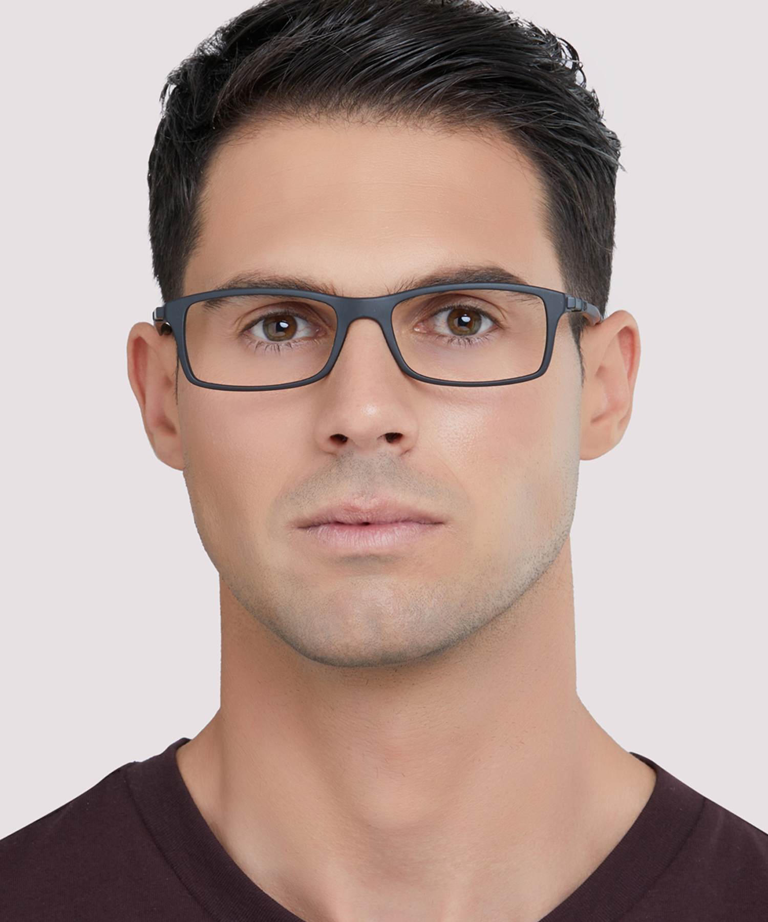 RB7017 Black PlasticEyeglass Frames for Men for Glasses Direct