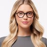Kilburn Black AcetateEyeglass Frames for Women for Glasses Direct