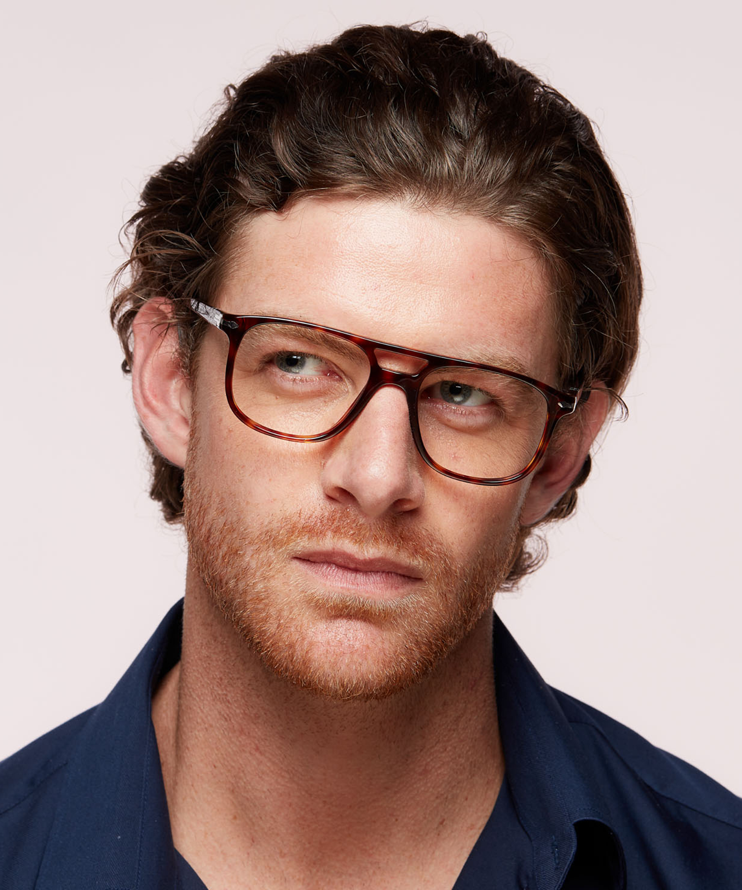 PO3329V Havana AcetateEyeglass Frames for Men for Glasses Direct