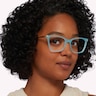 Arlechino Blue AcetateEyeglass Frames for Women for Glasses Direct