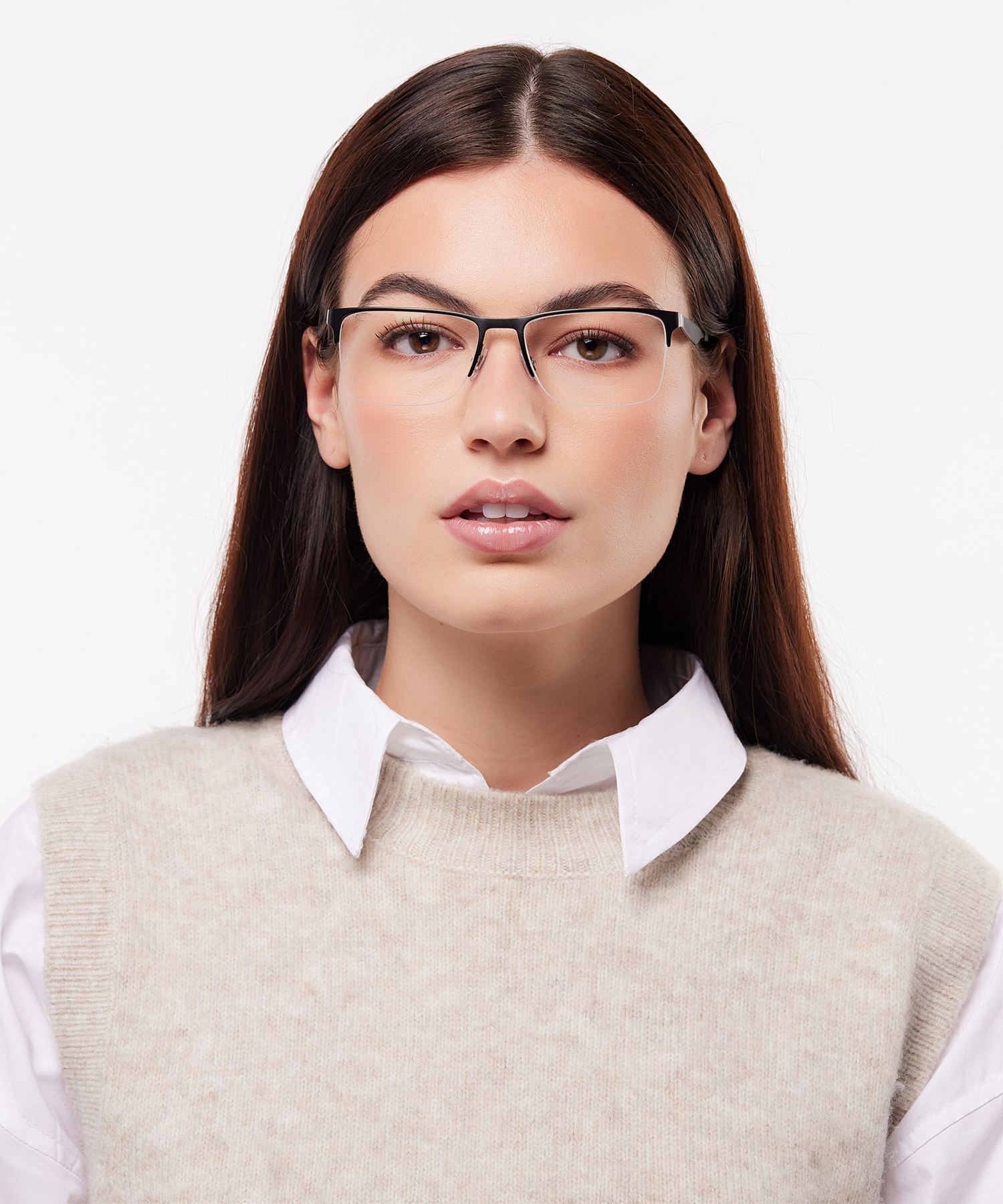 RB6335 Black MetalEyeglass Frames for Women for Glasses Direct