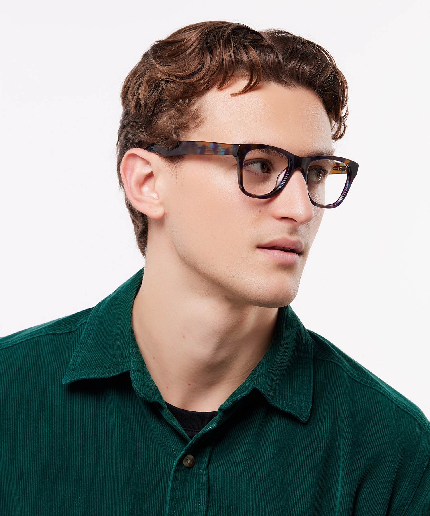 Festival Tortoise & Blue AcetateEyeglass Frames for Men for Glasses Direct