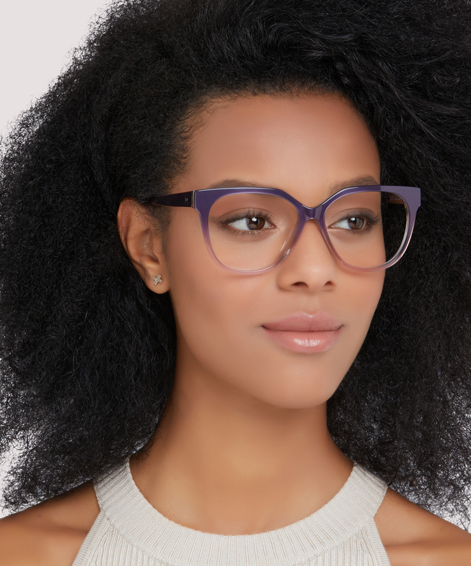 Ciara Purple Gradient AcetateEyeglass Frames for Women for Glasses Direct