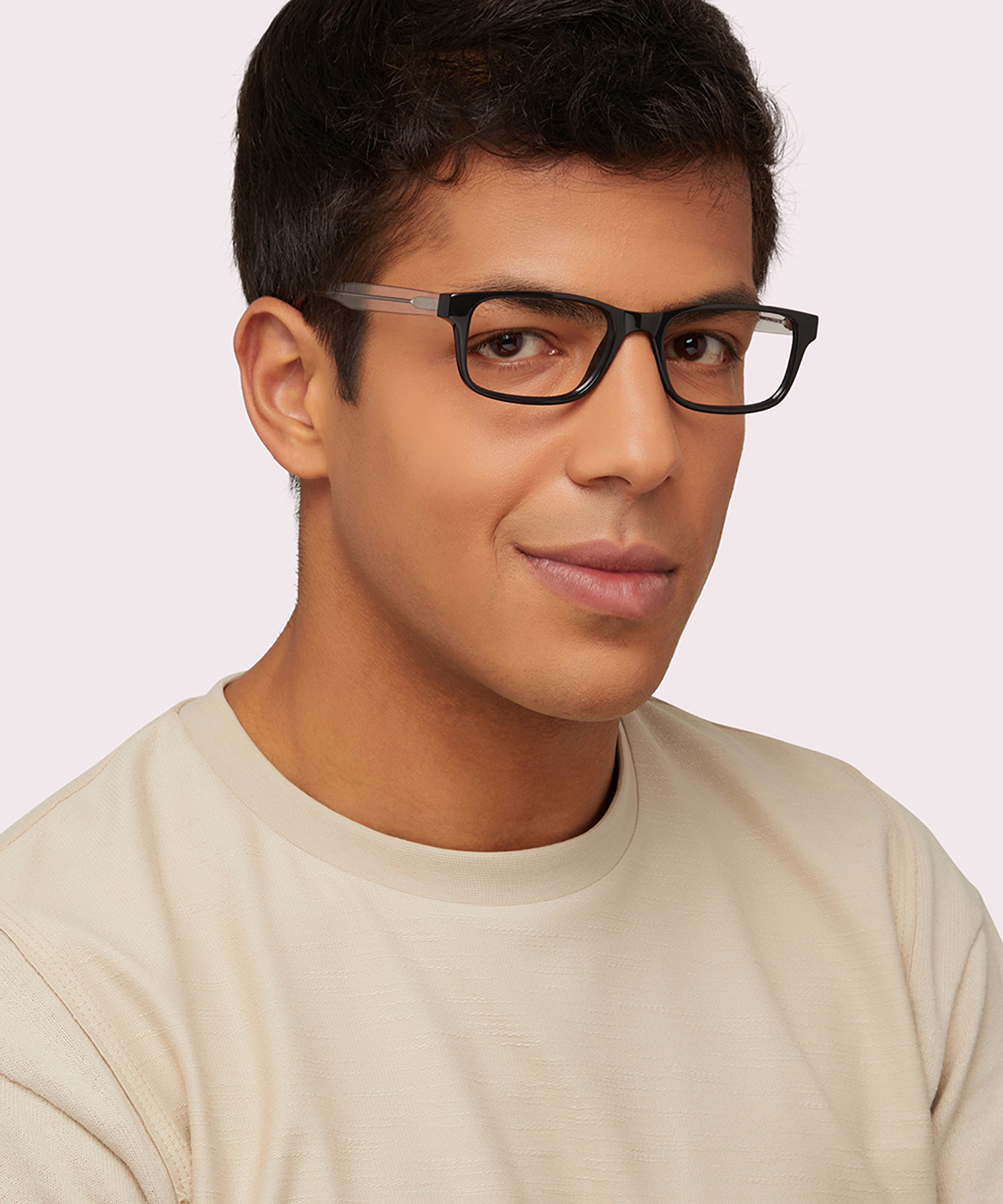 Skylar Black AcetateEyeglass Frames for Men for Glasses Direct