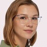 TJ 0061 Clear PlasticEyeglass Frames for Women for Glasses Direct