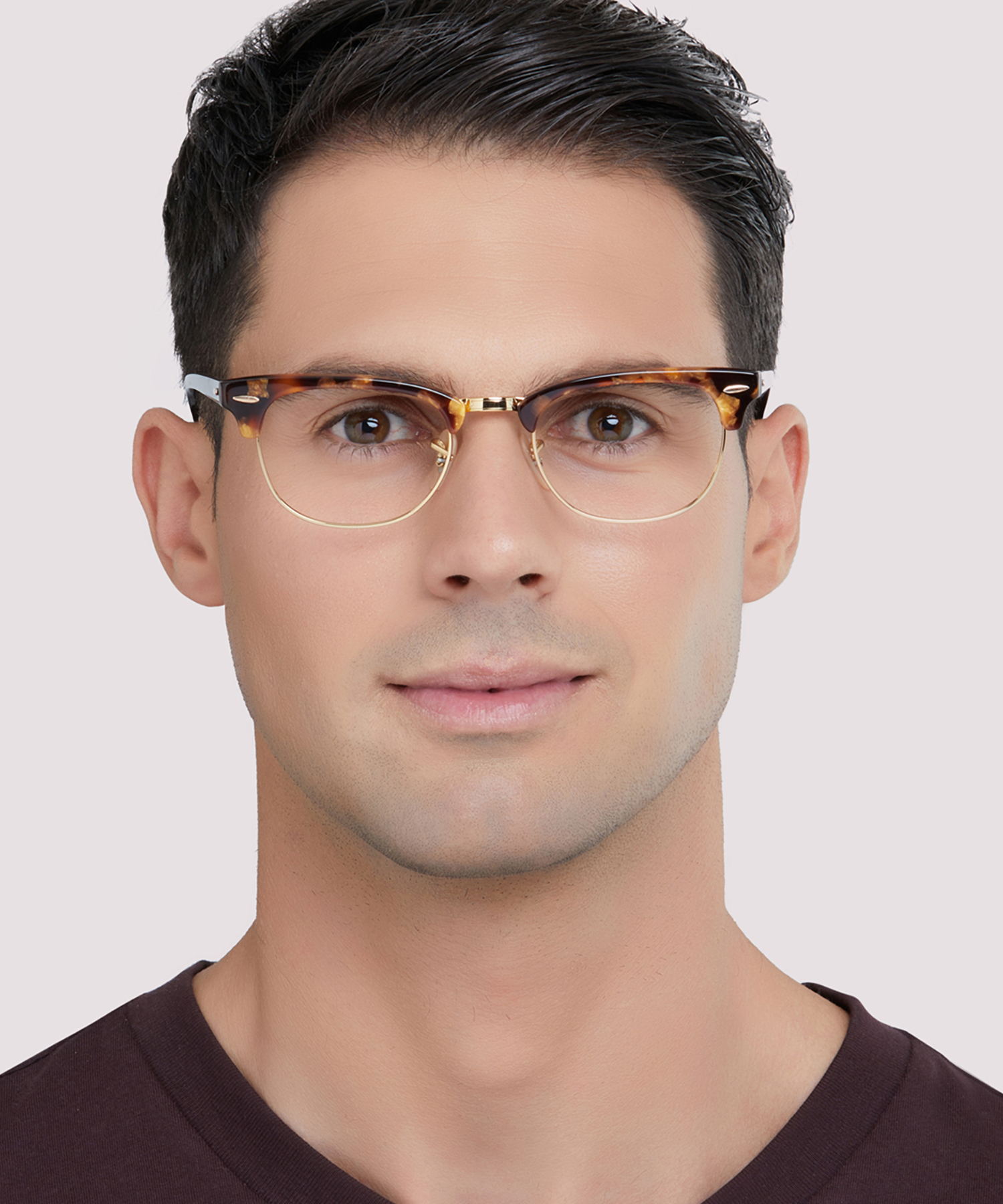 RB5154 Brown Havana AcetateEyeglass Frames for Men for Glasses Direct