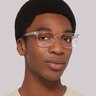 Finsbury Clear MetalSunglass Frames for Men for Glasses Direct