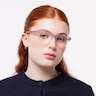 Kendrick Gradient Purple AcetateSunglass Frames for Women for Glasses Direct