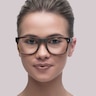 RB7228 Havana PlasticEyeglass Frames for Women for Glasses Direct