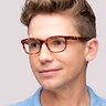 TB8230 Brown AcetateEyeglass Frames for Men for Glasses Direct