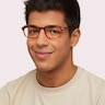 Dollis Shiny Honey AcetateEyeglass Frames for Men for Glasses Direct