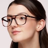 PO3329V Havana AcetateEyeglass Frames for Women for Glasses Direct