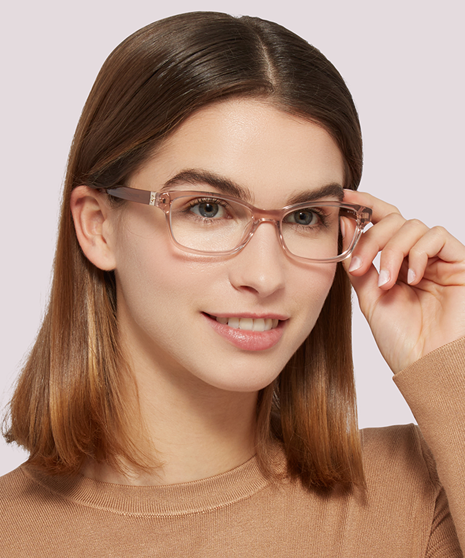 Renne Brown Light AcetateEyeglass Frames for Women for Glasses Direct