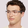 Holbrook™ Polished Clear PlasticEyeglass Frames for Men for Glasses Direct